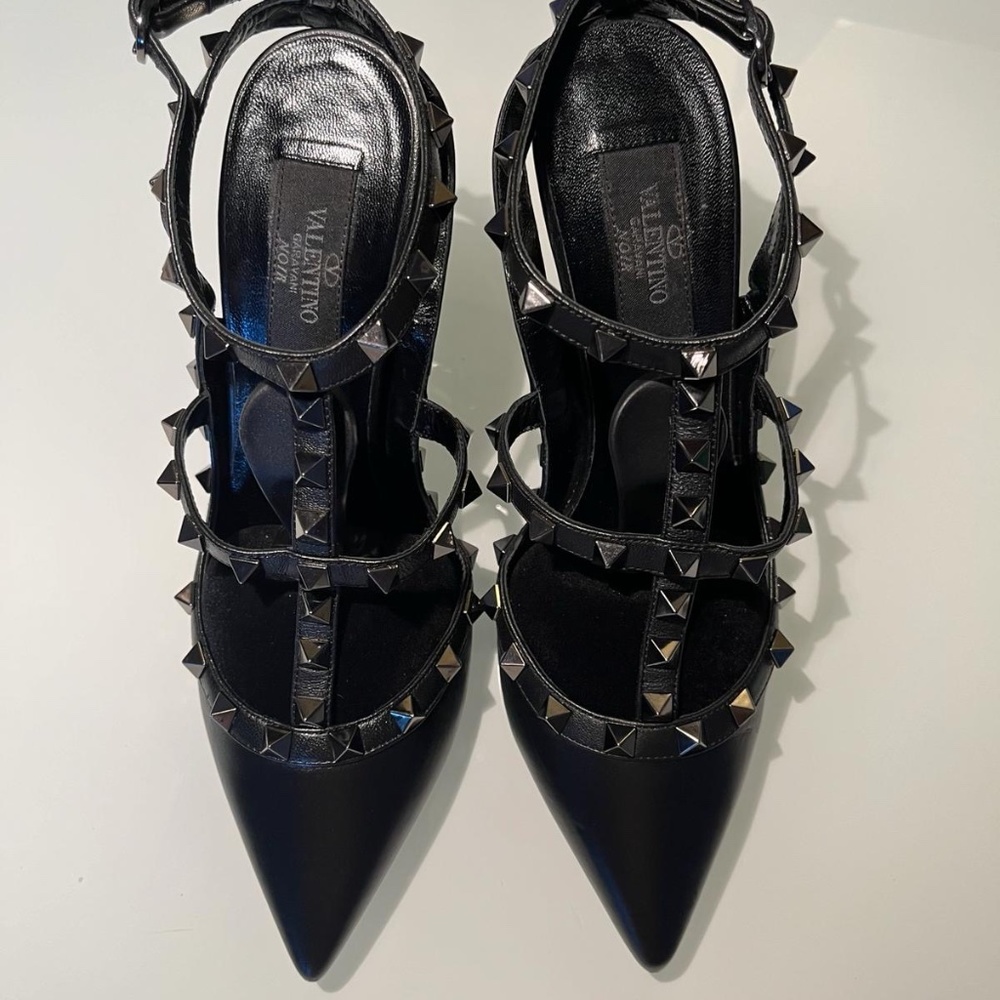 Valentino Rockstud Ankle Strap 100 mm